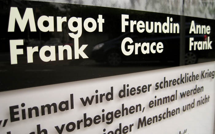 Anne-Frank-Stele-Marbachweg FfM