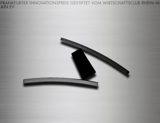 The sculpure of the first Innovation Award world wide, the Innovation Award of the German Industry,