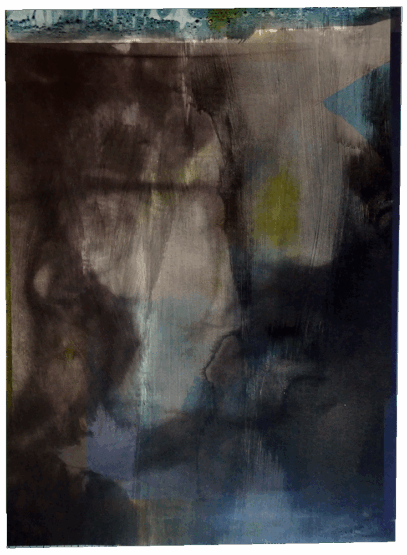 O. T. 1991 Siebdruck, gemalte Farbe